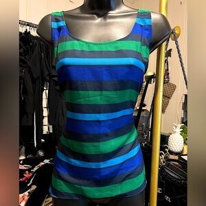 🤑 Black Blue Green Sleeveless Express Top